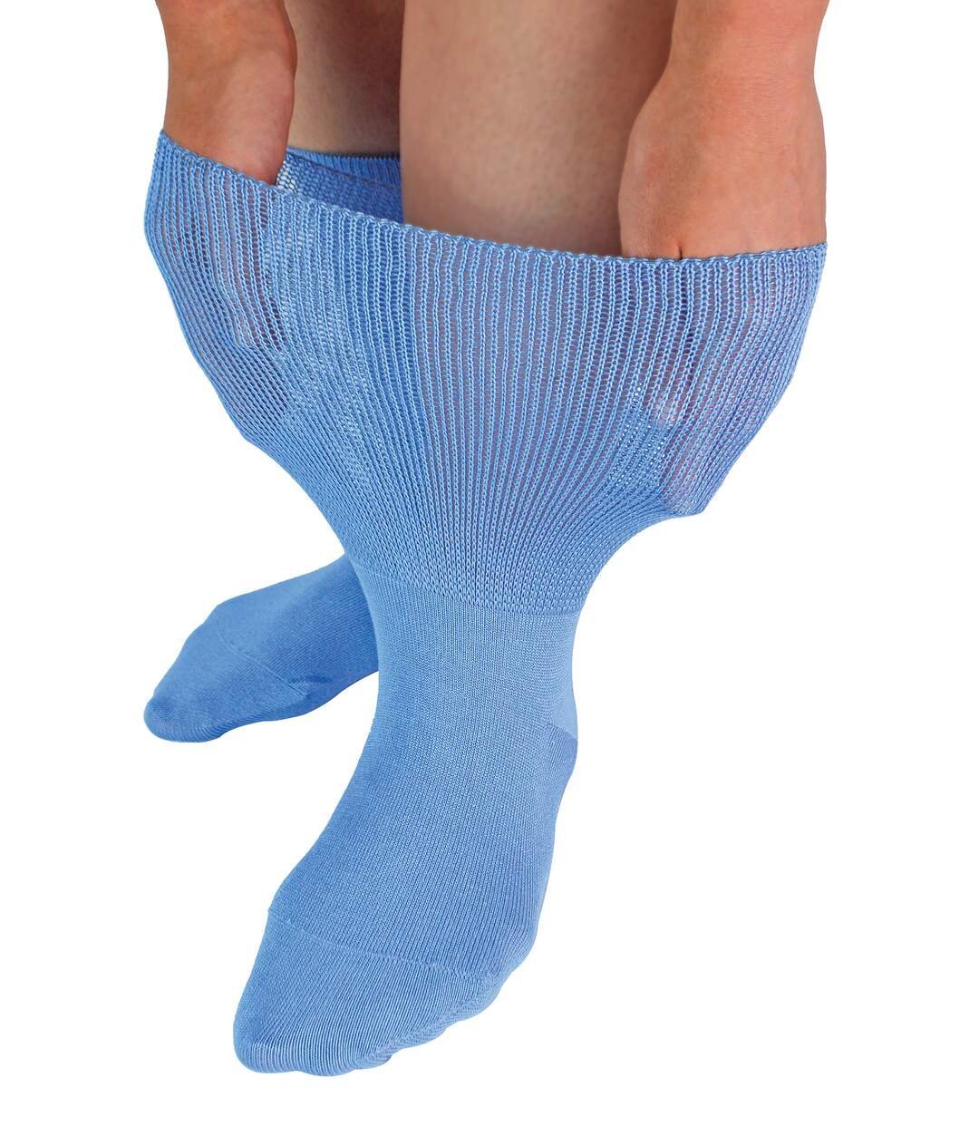 Dr.Socks - Chaussettes Diabetique Œdème Homme Femme Extra Larges Non Comprimante-1