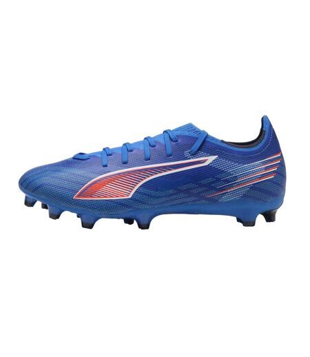 Mens Ultra Match Firm Ground Football Boots Blue White Puma
