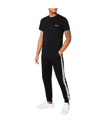 Mens Jorge Jogging Bottoms Black Ben Sherman