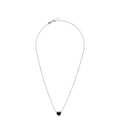 Collier cœur noir clio blue angel - taille unique