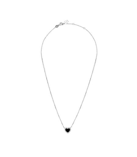 Collier cœur noir clio blue angel - taille unique