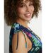 Robe débardeur courte imprimé tropical-4
