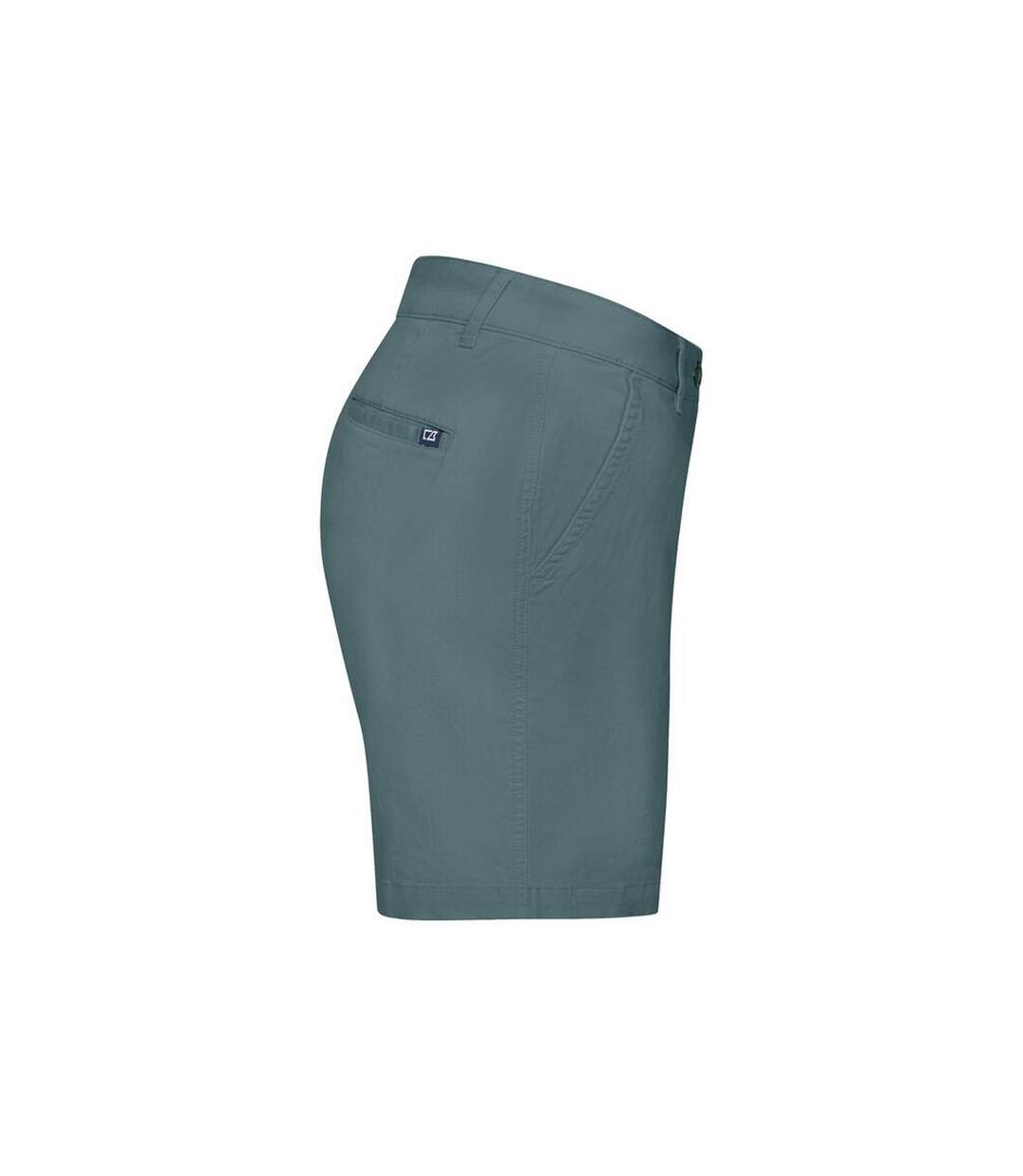 Womens/ladies Edgemont Shorts Pine Green Cutter & Buck-4