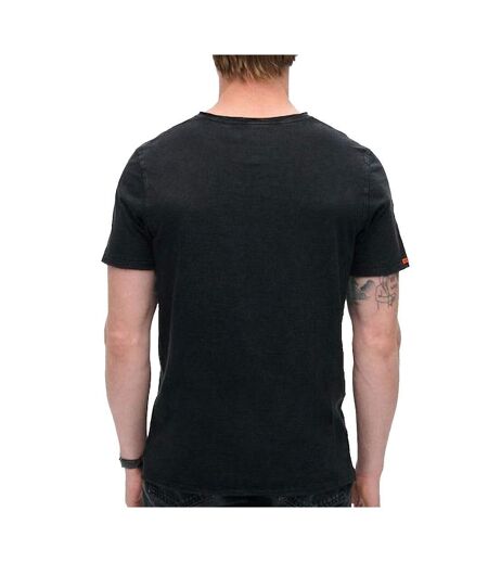 T-Shirt noir homme superdru raw - l