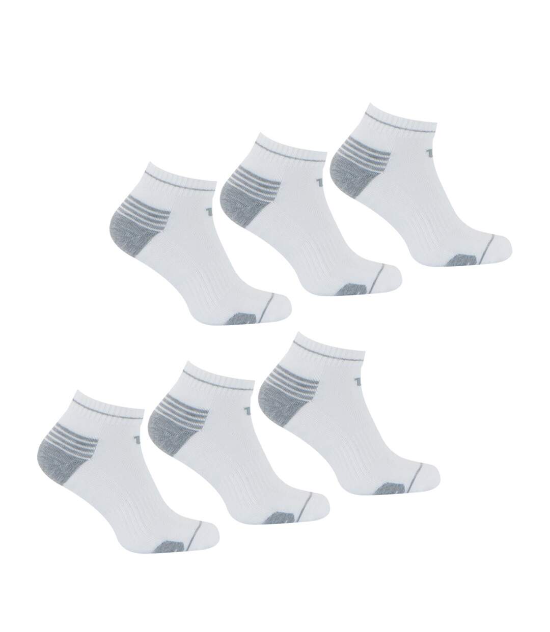 Lot de 6 paires de chaussettes basses homme Access Wilson