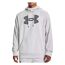 Sweat à Capuche Gris Homme Under Armour Fleece Big Logo - L-1