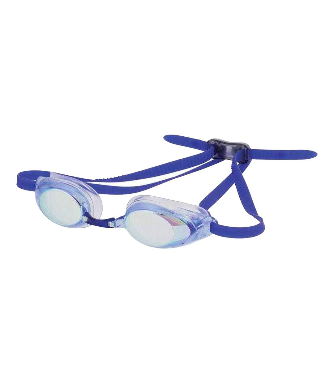 Lunettes De Natation Motif/style Miroir Glide Adulte Bleu Marine Foncé Aquafeel-1