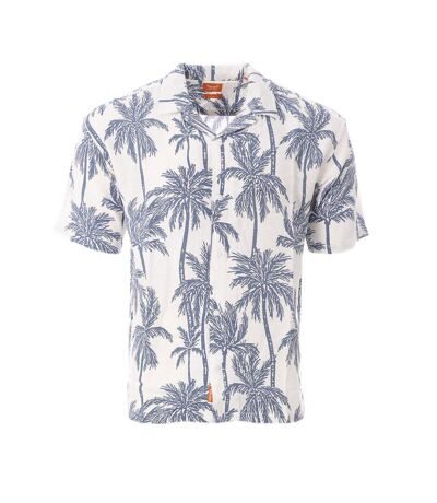 Chemise blanche/bleu homme kaporal tosca - xxl