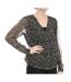 Blouse Noir à fleurs Femme JDY Isabell - 36