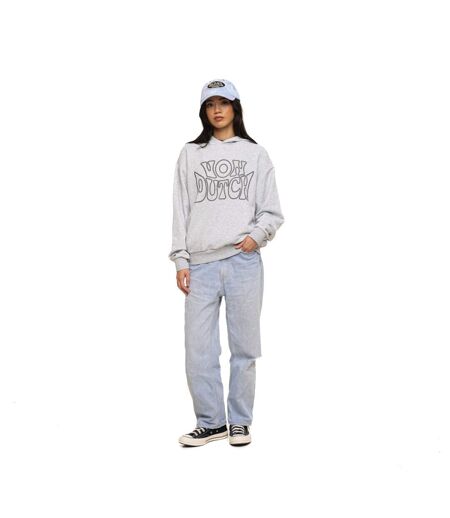 Sweat à capuche femme relax fit avec imprimé Puff et Strass Chain Vondutch