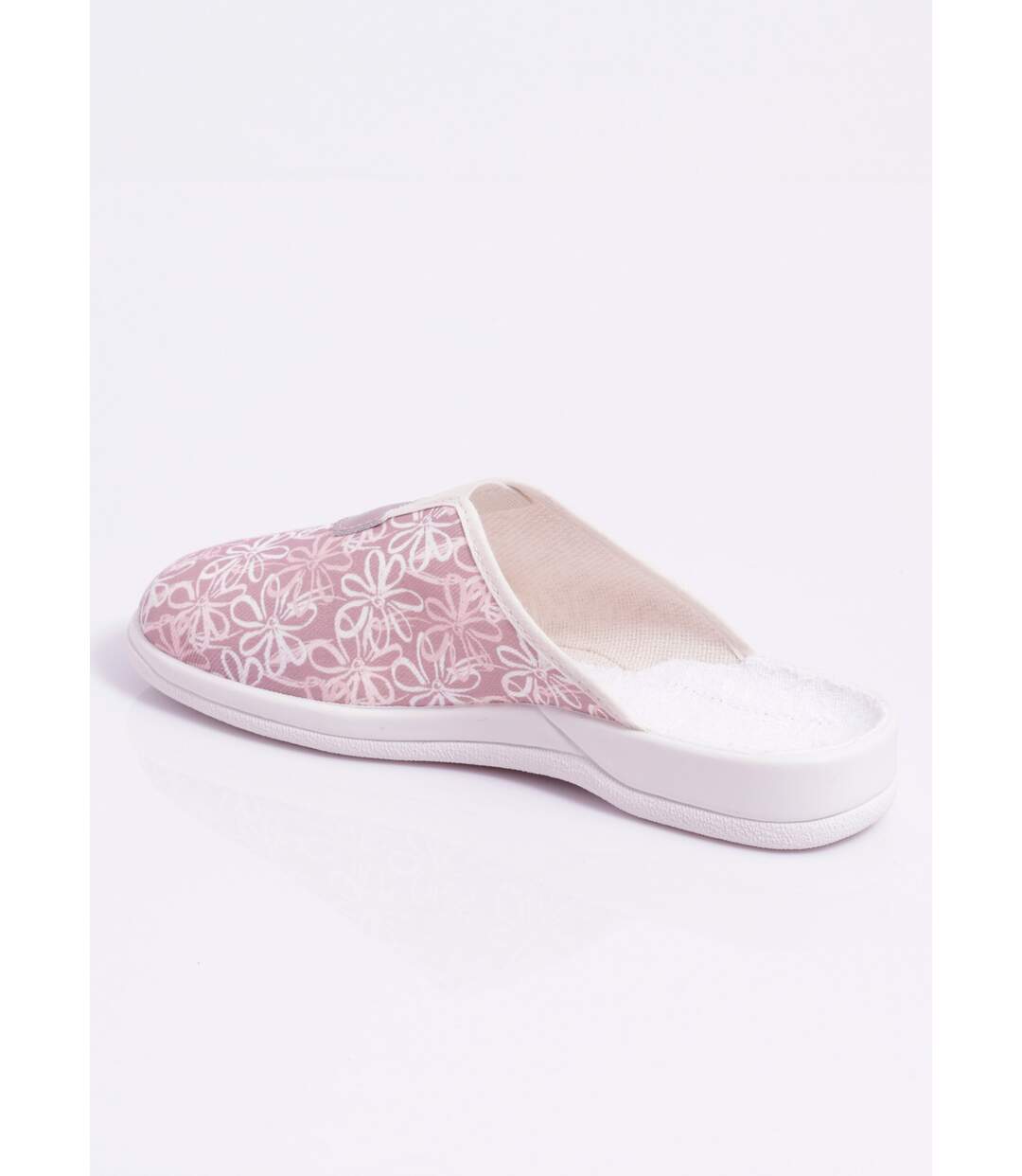 Chaussons mules grande largeur élastiqués-2