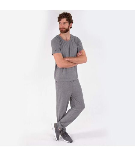 Isotoner T-shirts Homewear homme col rond, matière ultra-douce et respirante.