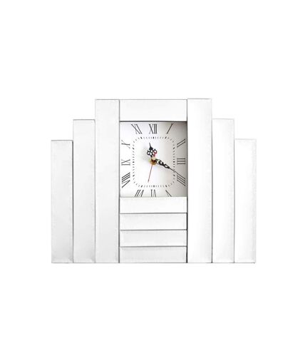 Paris Prix - Horloge à Poser Déco anobis 36cm Argent