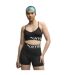 Womens/ladies Hyrox Medium Impact Sports Bra Black Puma-4