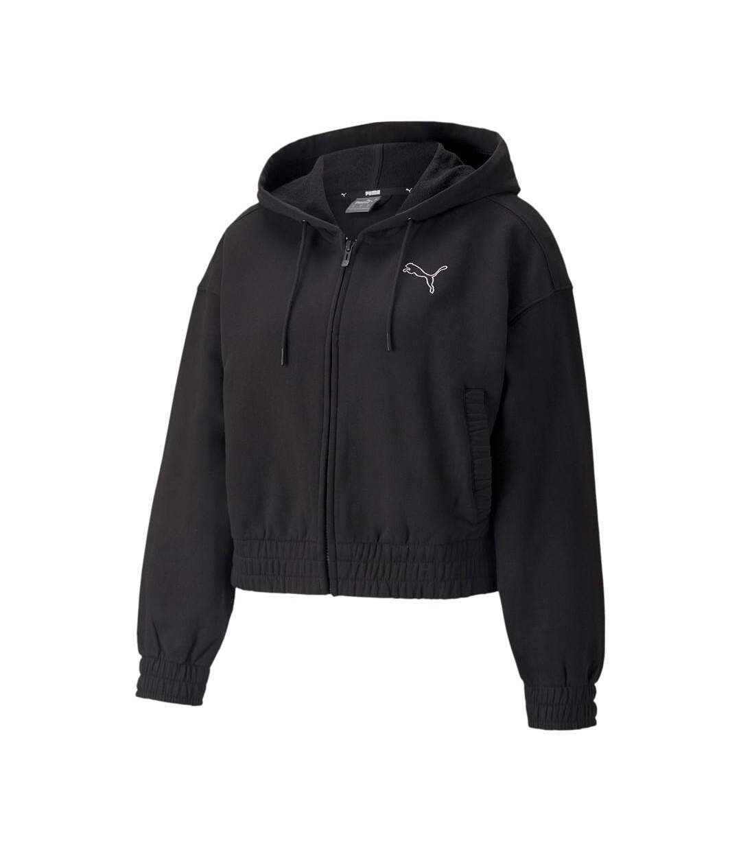 Sweat zippé Noir Femme Puma Full-zip - L