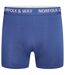 Boxers Homme Bleu Noir Rouge Bleu Roi Bordeaux Gris Foncé Norfolk & Way-4