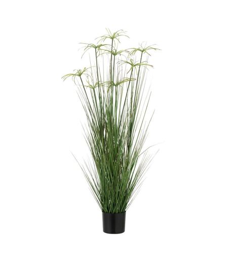 Plante Artificielle Cyperus Alternifolius 8 Têtes 132cm Vert