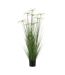 Plante Artificielle Cyperus Alternifolius 8 Têtes 132cm Vert-1