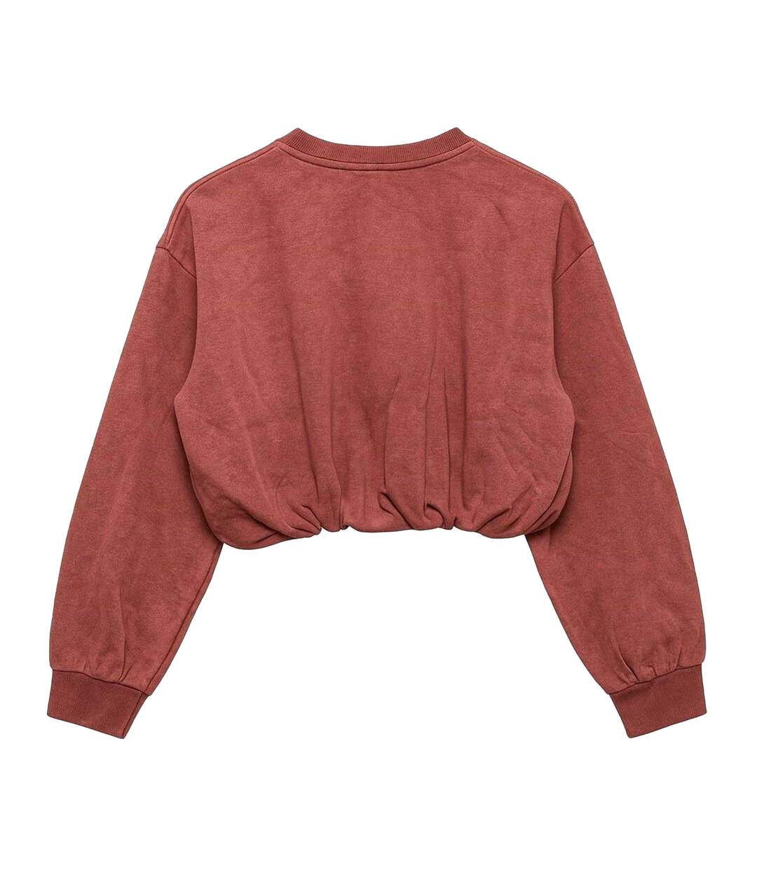 Sweat Motif/style Délavé À L´acide Femme Bordeaux I Saw It First-2