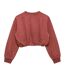 Sweat Motif/style Délavé À L´acide Femme Bordeaux I Saw It First-2