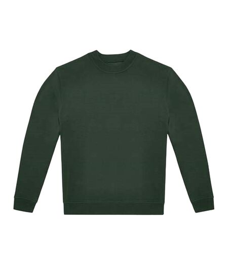 Unisex adult id.222 crew neck sweatshirt forest green B&C