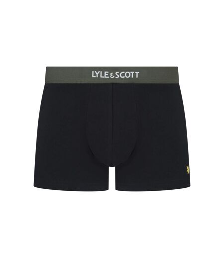 Pack Of 3  Mens Devon Boxer Shorts  Black Lyle & Scott