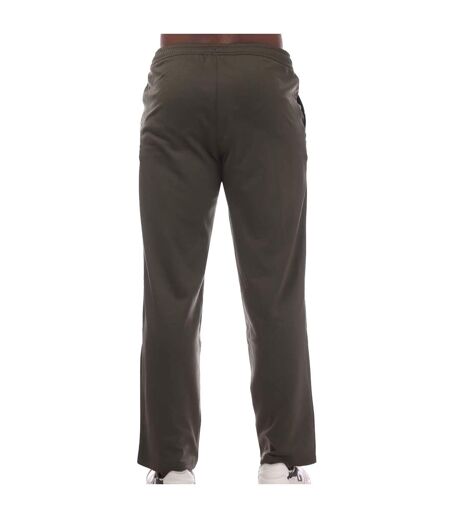 Mens Pwrfleece Tapered Leg Jogging Bottoms Olive Puma