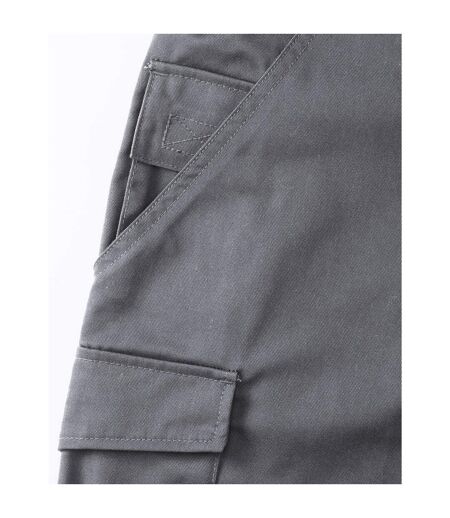 Short De Travail Homme Gris Foncé Russell