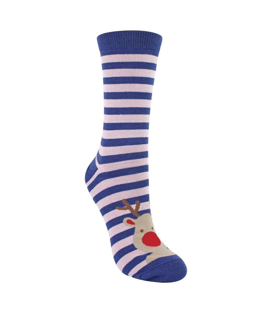 1 Pack Ladies Novelty Festive Christmas Bamboo Socks-1