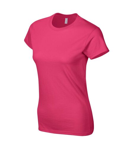 T-shirt softstyle femme rose Gildan Gildan