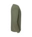 Mens Iconic Premium Set-in Sweatshirt Classic Olive Fruit Of The Loom-3