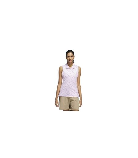 Polo Golf Femme Transparent Rose Adidas