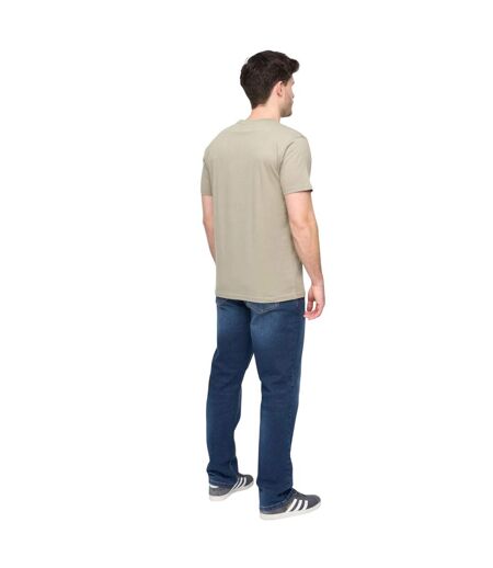 Mens squarelarge t-shirt sage Duck and Cover