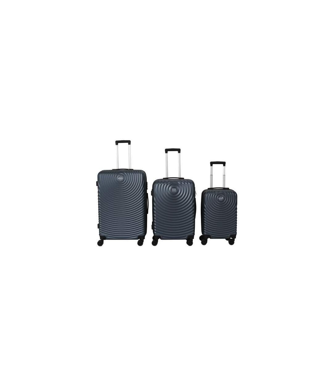 Lot de 3 Valises Barcelone 95L Bleu-1