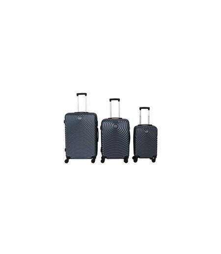 Lot de 3 Valises Barcelone 95L Bleu