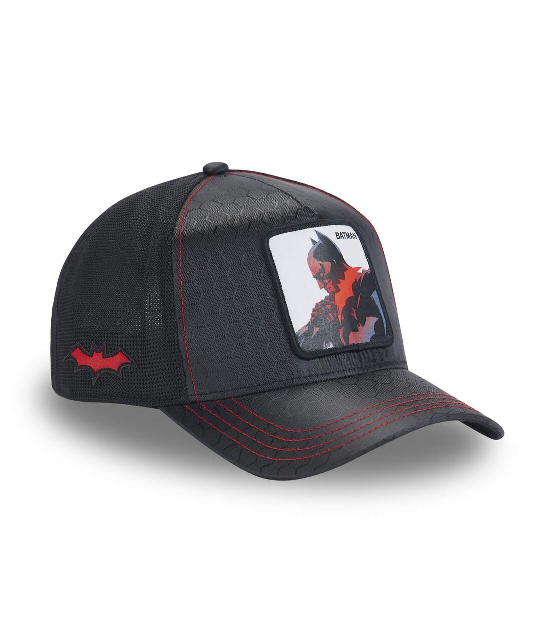 Casquette homme trucker en nid d'abeille Dc Comics Batman Capslab-3