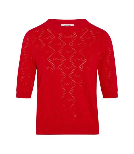 Pull rouge femme morgan mika