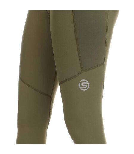 Legging Series-3 Femme Vert Kaki Skins