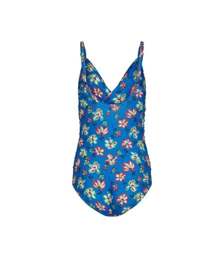 Womens/ladies penelope one piece swimsuit blue Weird Fish
