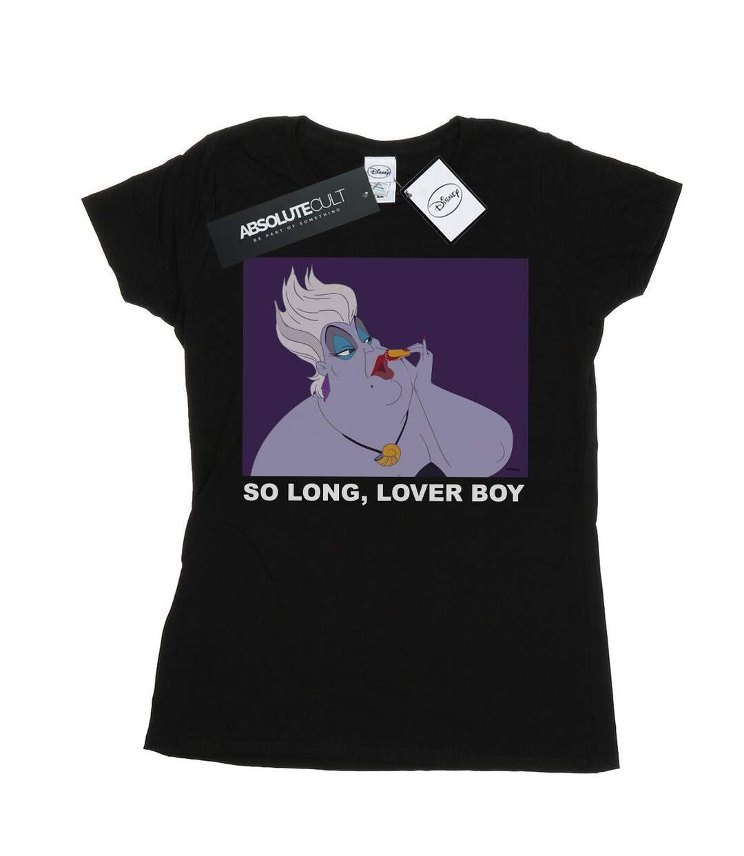 Disney - T-shirt THE LITTLE MERMAID URSULA LOVER BOY - Femme (Noir) - UTBI15448-1