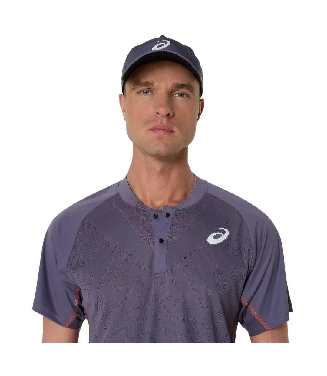 Polo Match Homme Bleu Indigo Asics-4