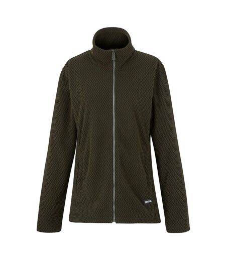 Veste Polaire Heidy Femme Kaki Foncé Regatta