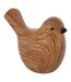 Lot de 2 Oiseaux en Dolomite Family Corner 14cm Marron-2