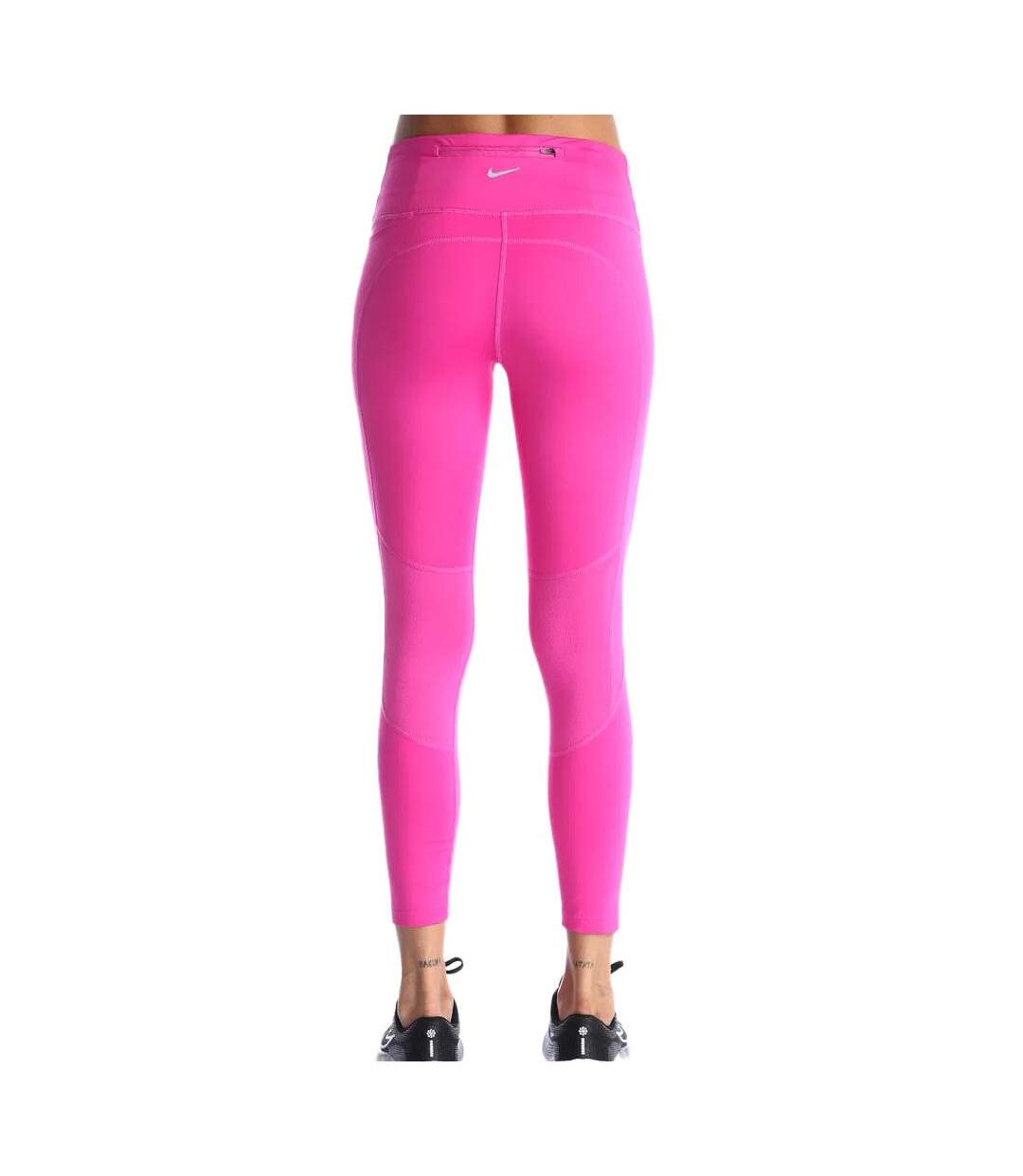 Legging rose femme nike 7/8 fast w - l-2