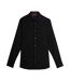 Mens Lecce Textured Stripe Long-sleeved Shirt Black Ted Baker-1