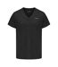 T-shirt Motif/style Uni Femme Noir USA Pro-1