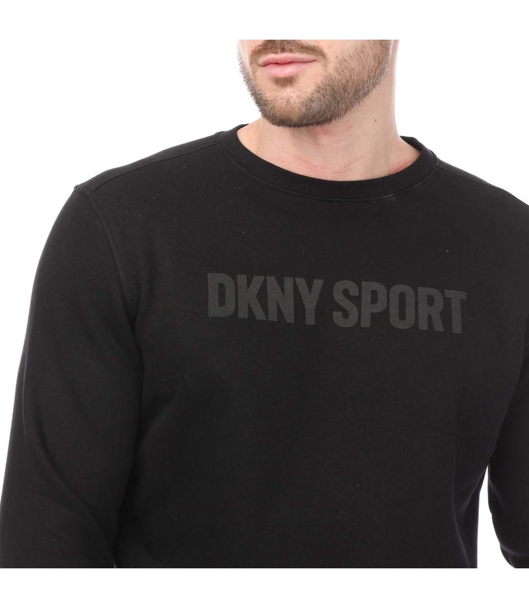 Sweat Homme Noir DKNY-3