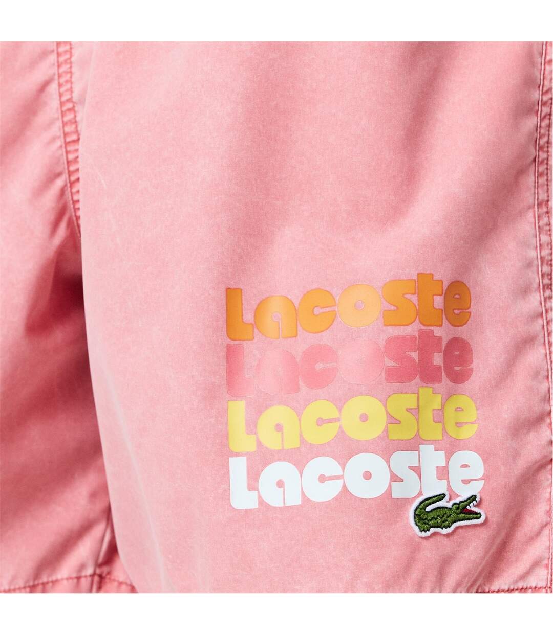 Short De Bain Motif/style Ombré Homme Terracotta Lacoste-4