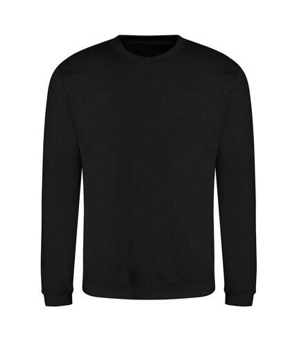 AWDis Adults Unisex Just Hoods Sweatshirt (Deep Black)
