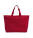 Canvas Heavy Duty Tote Bag One Size Scarlet Red Westford Mill-1